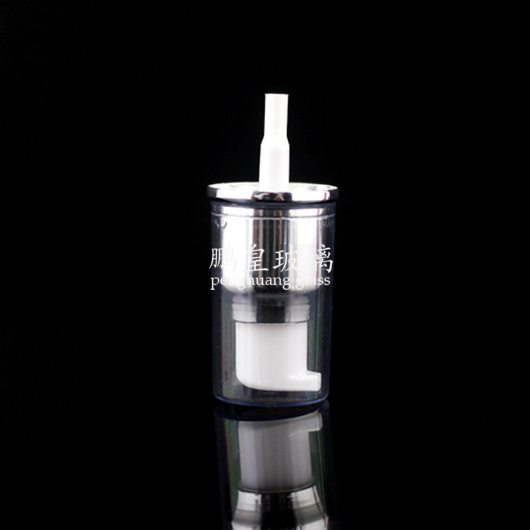 電化鋁系列15ml磨砂乳液瓶瓶