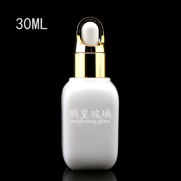 30ml白瓷方形精油瓶