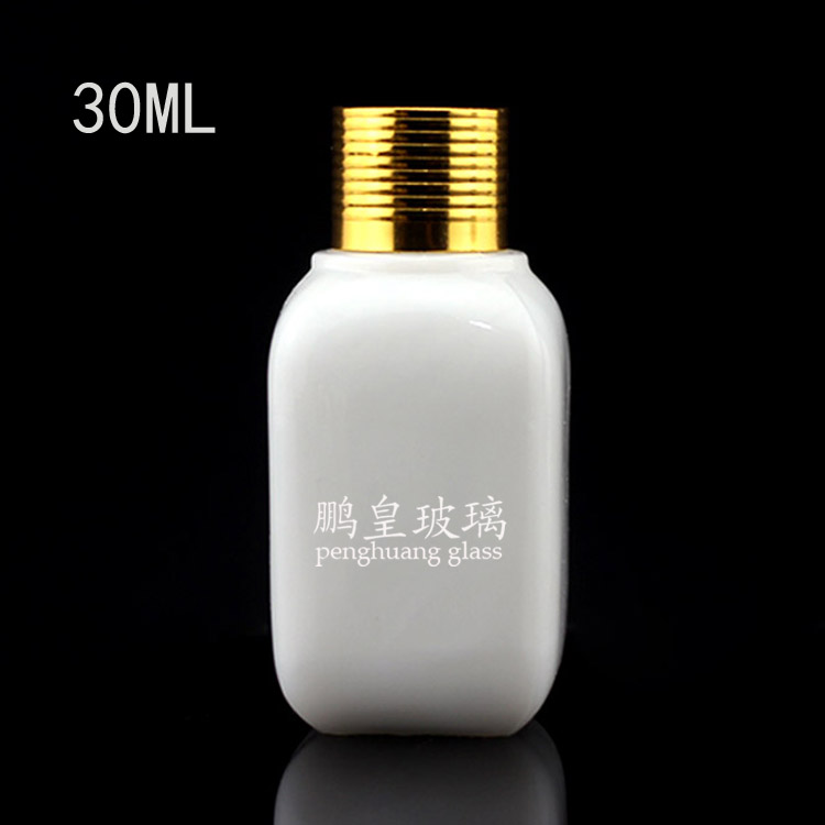 30ml白瓷方形精油瓶
