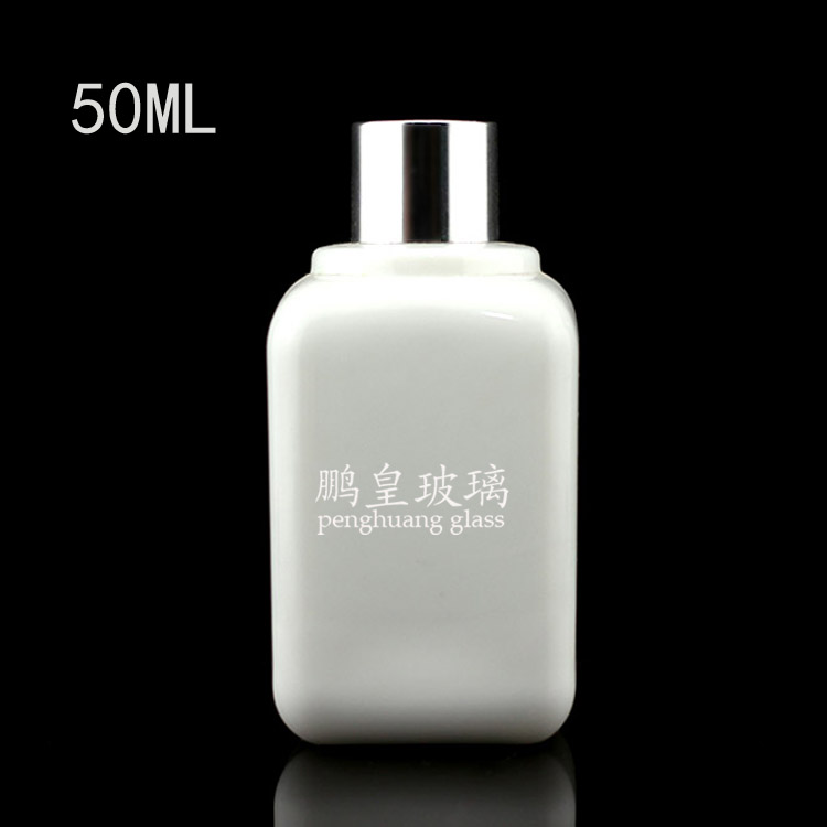 50ml白瓷方形精油瓶