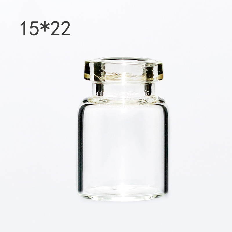 2ml 卡口透明西林瓶配電化鋁蓋子+丁基內塞