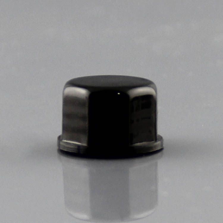 13口徑黑色八面塑料蓋