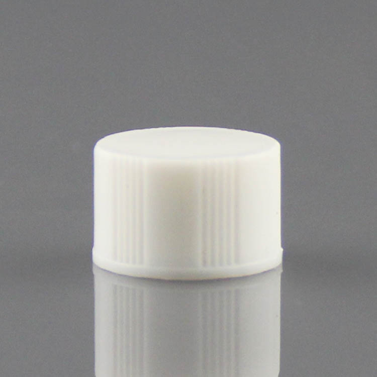 13口徑白色豎紋塑料蓋