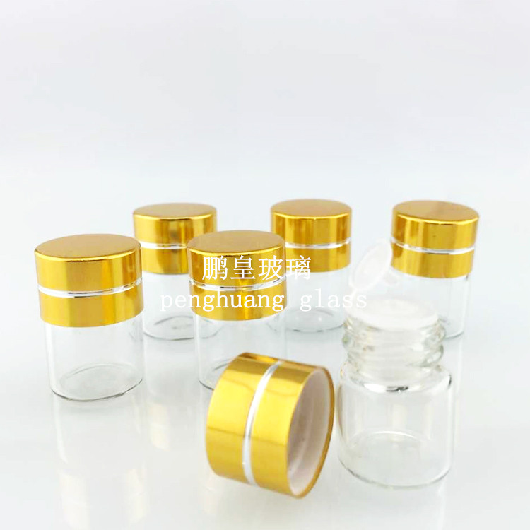 1ml 螺口管制分裝小玻璃瓶