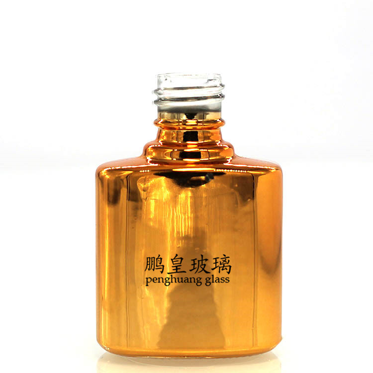 N-294金色電鍍甲油膠瓶