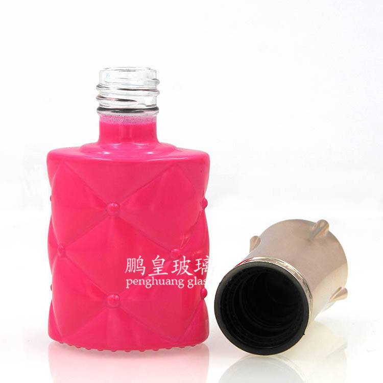 N-334B粉色噴漆甲油膠瓶