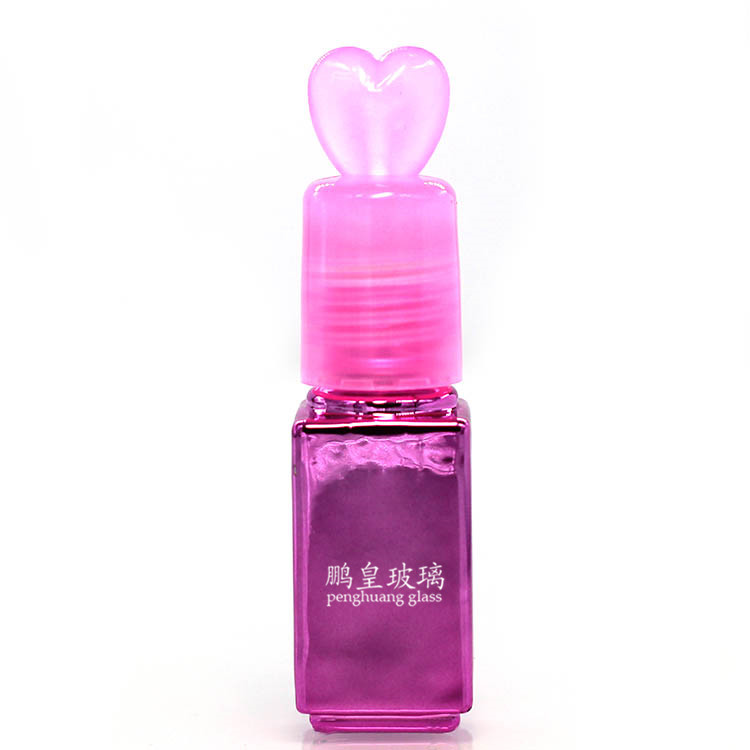 N-97粉色電鍍甲油膠瓶