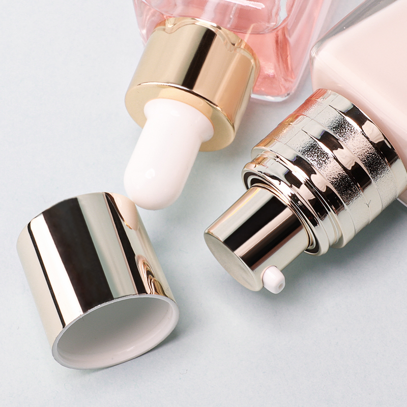 15ml粉底液分装瓶化妆品小样精华液滴管瓶透明方形精油瓶