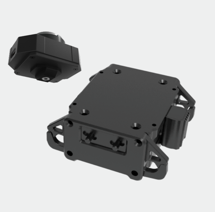 FT100 MAX M400抛投警示灯一体挂载