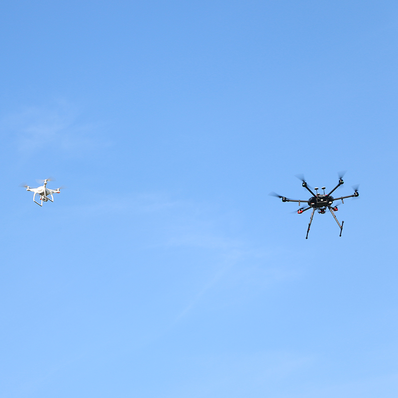 M600 Pro 和 Phantom 4搭载多光谱相机演示