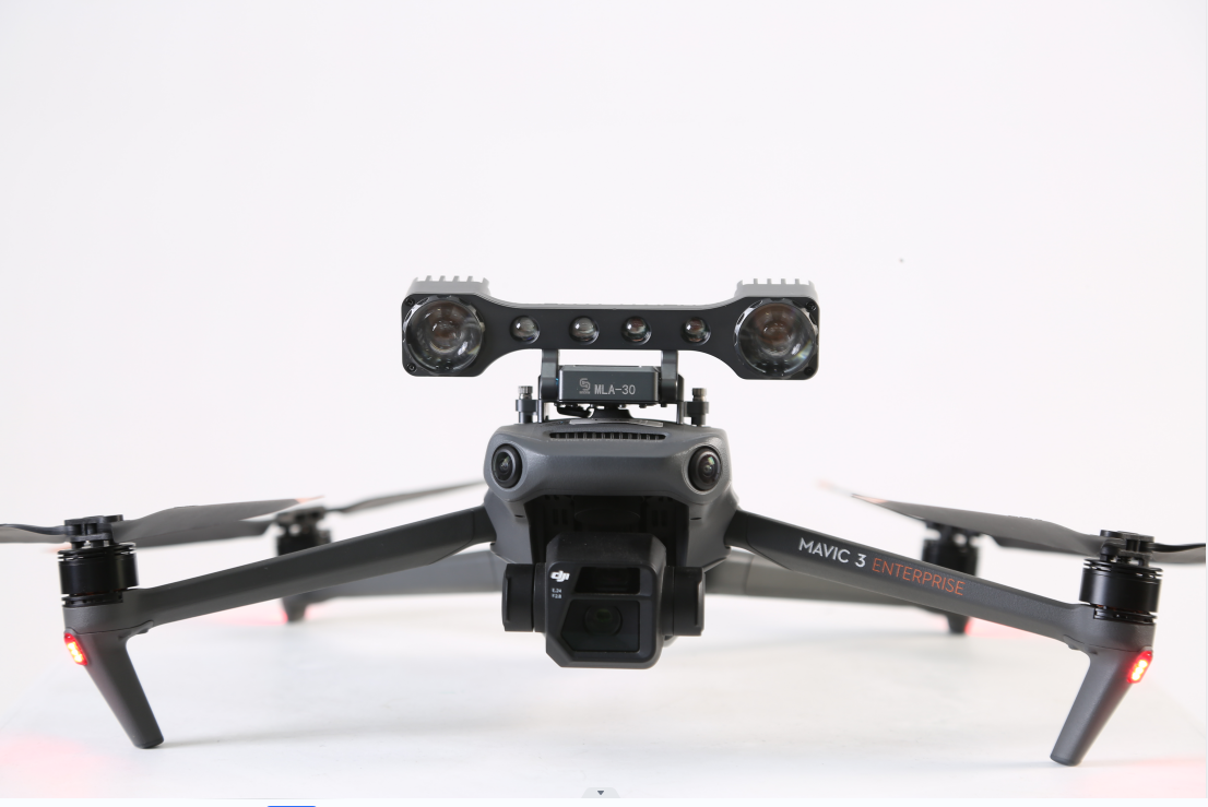 大疆DJI Mavic3  M3E探照灯 探照警灯二合一