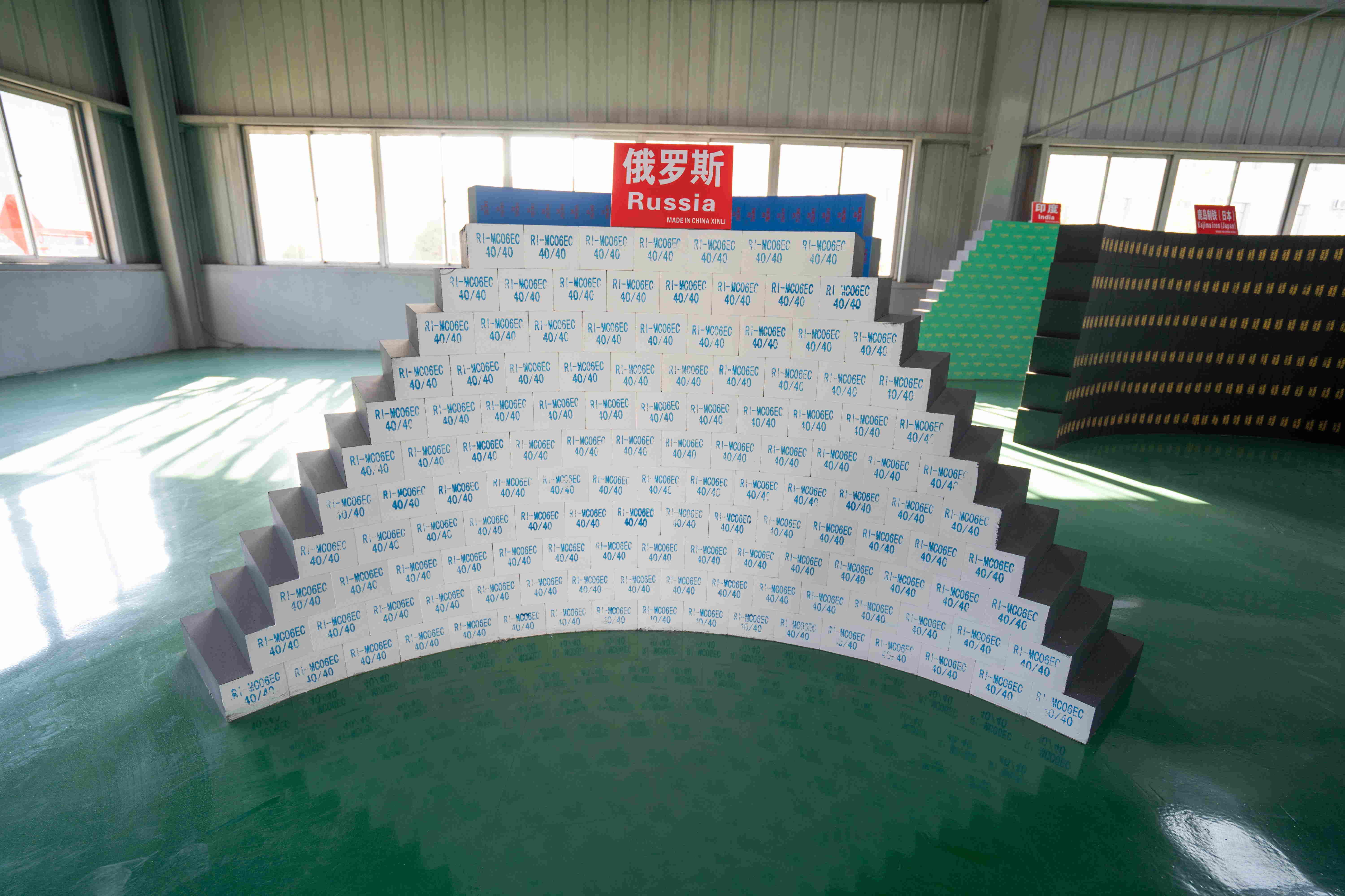 俄罗斯电炉砖预砌