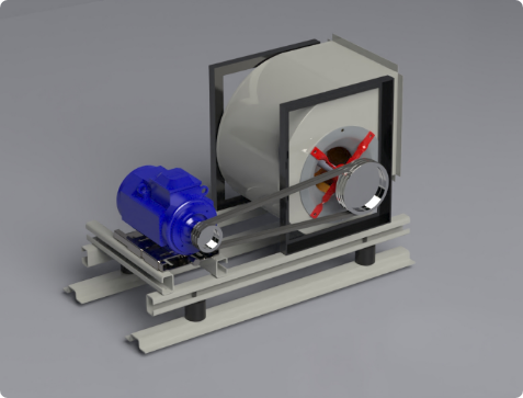 What is the structure of Anhui centrifugal fan