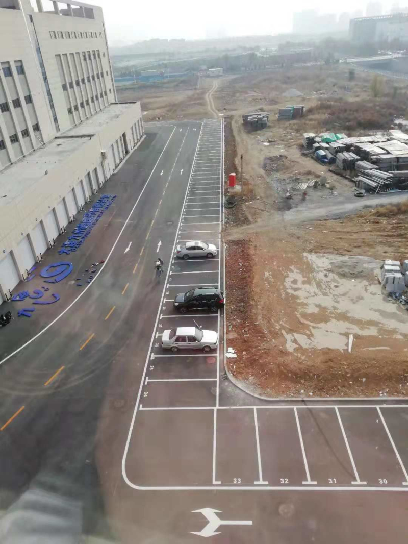 道路划线施工