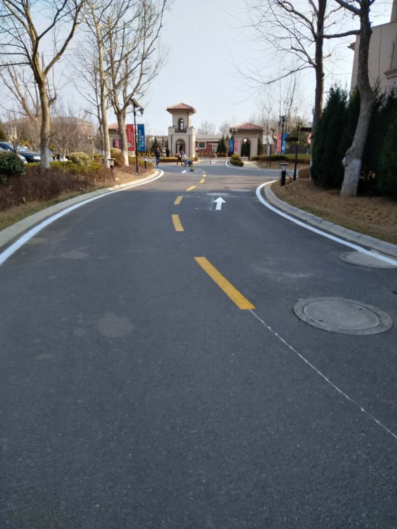 道路划线施工