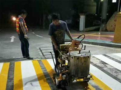 大连道路划线施工