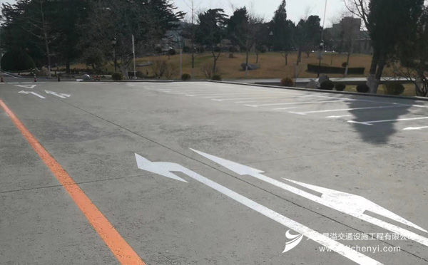 大连道路划线