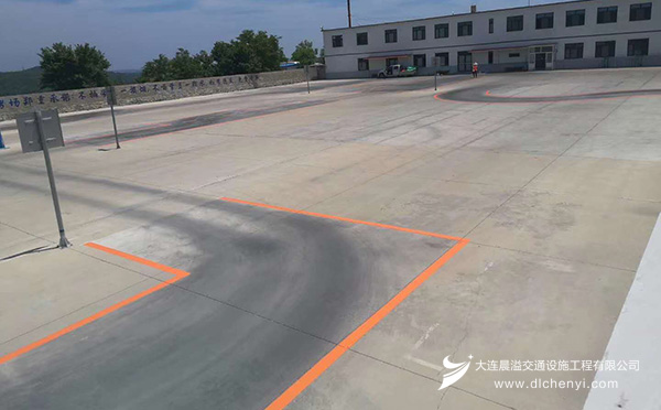 大连道路划线