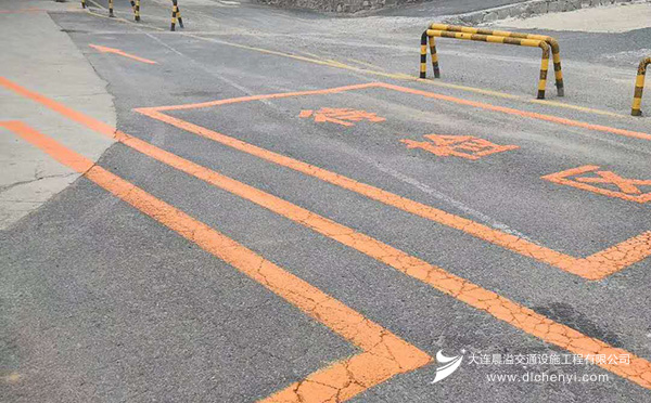 检车线道路划线