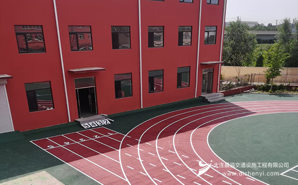 运动场跑道划线