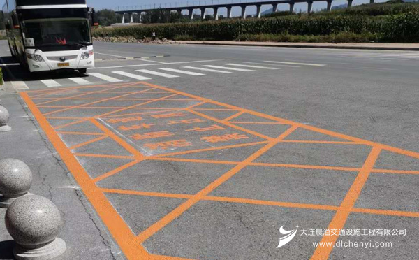 大连道路划线