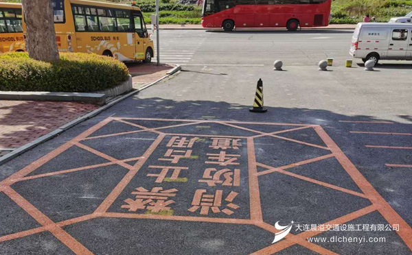 大连道路划线