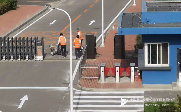 大连道路划线