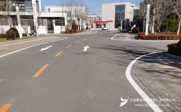 大连道路划线