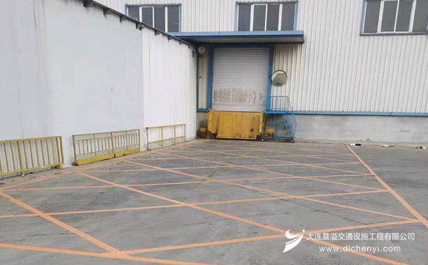 大连开发区道路划线
