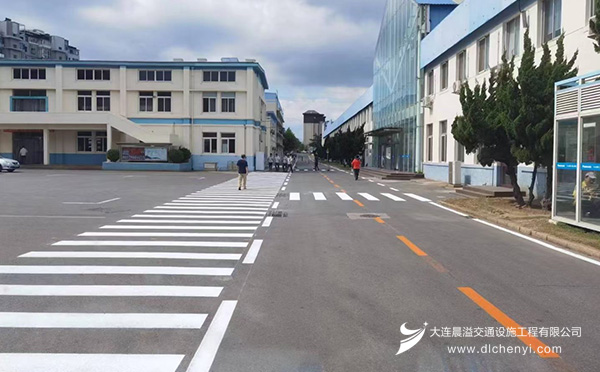 大连企业道路划线 大连企业道路划线
