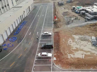道路划线施工