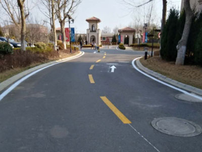 道路划线施工