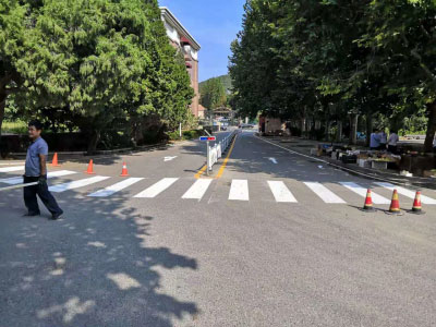 道路划线施工