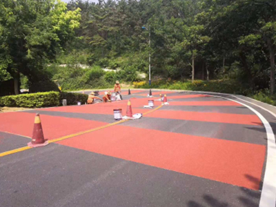防滑路面施工