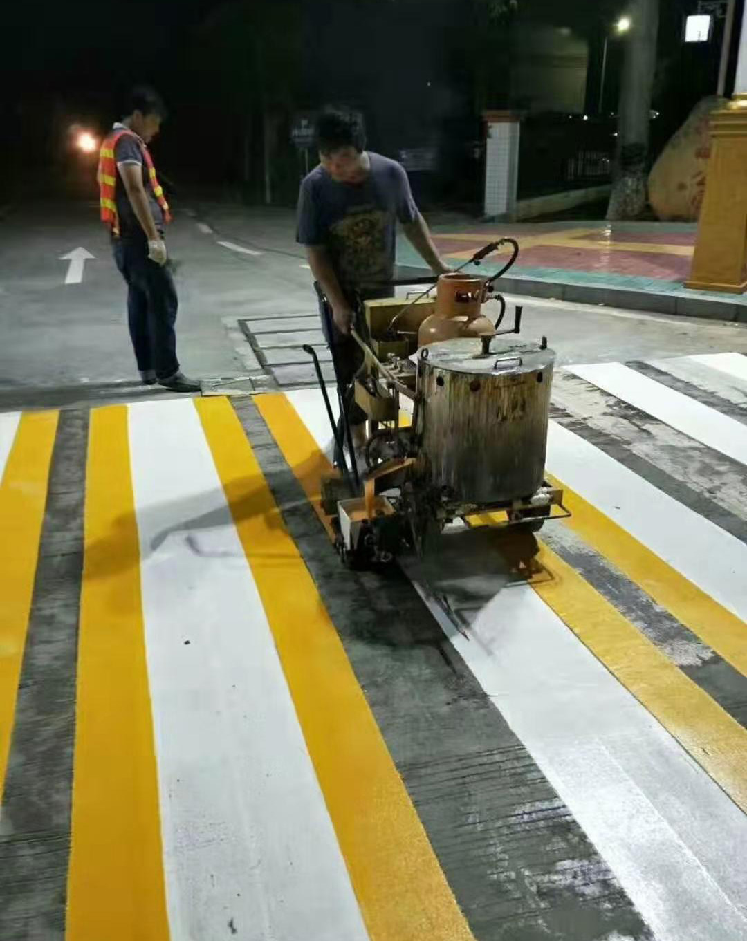 大连道路划线