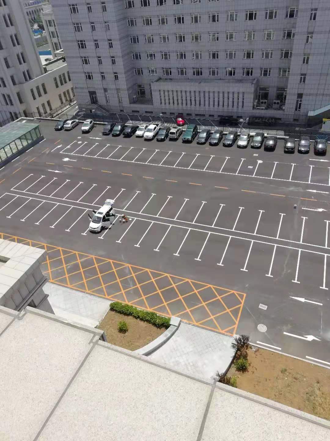 大连道路划线