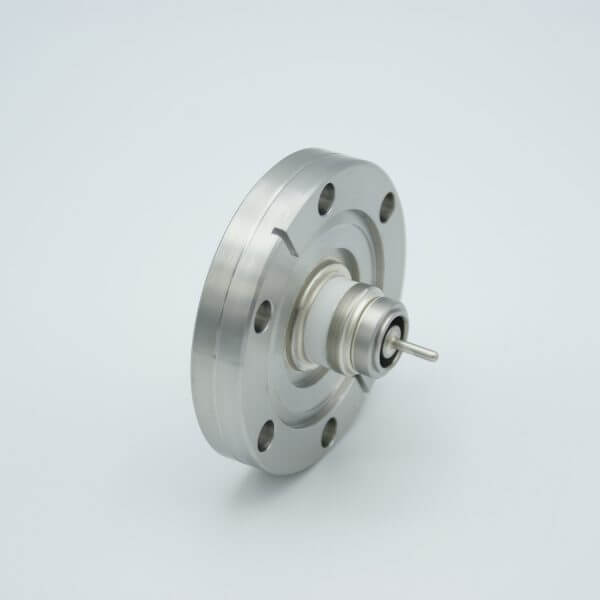 BNC 同轴馈通件，1 针，浮动屏蔽，2.75“ 扁平法兰