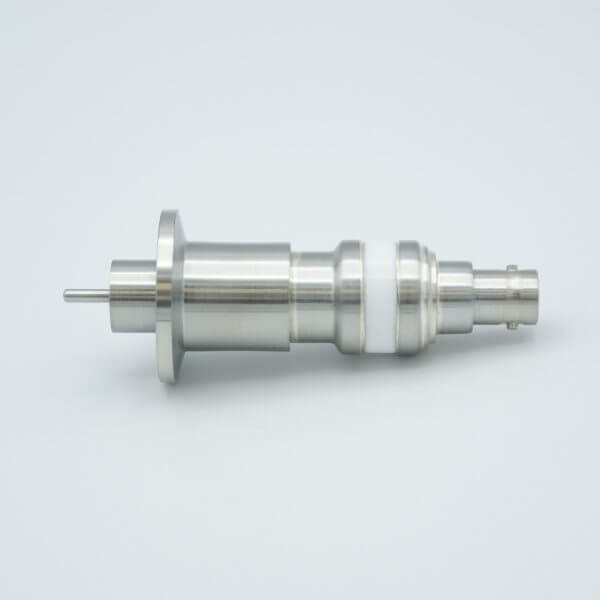 MHV 同轴馈通件，1 针，浮动屏蔽，1.18“ QF / KF 法兰