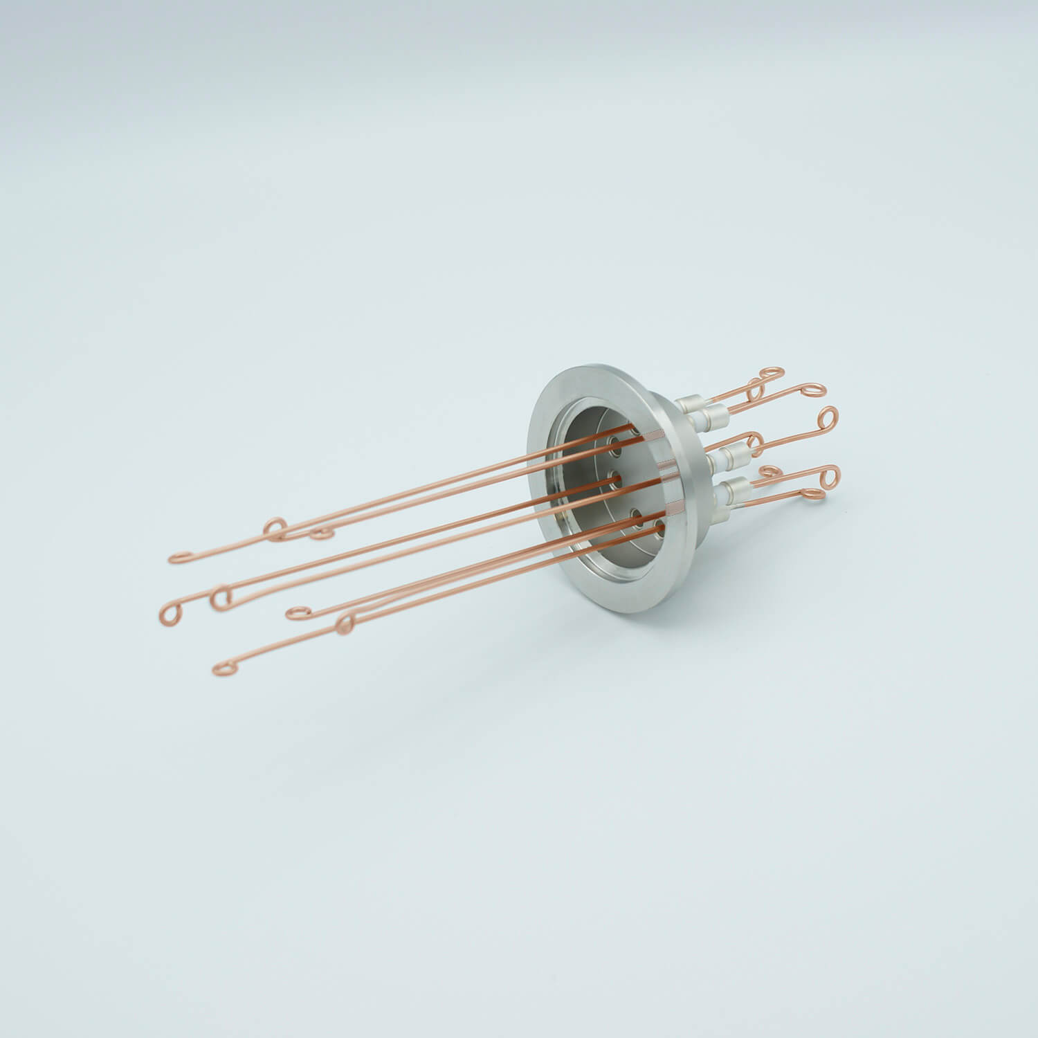热电偶贯穿件，R-S 型，4 对，螺钉式连接器，2.16“ QF / KF 法兰