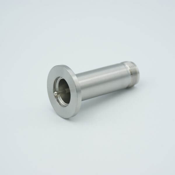 N 型同轴馈通件，1 针，接地屏蔽，1.18“ QF / KF 法兰