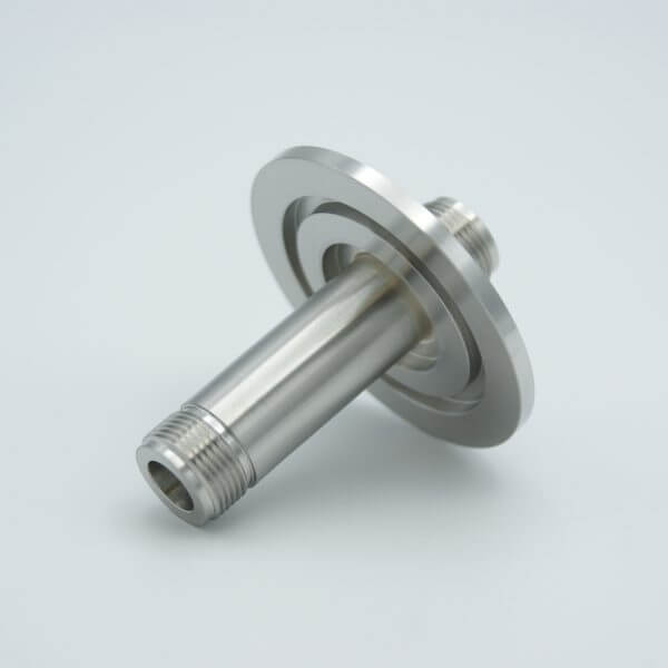 N 型同轴馈通件，1 针，接地屏蔽，双端，2.16“ QF / KF 法兰