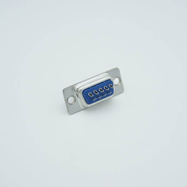 超小型 D 型连接器，9 针，空气侧，Delrin，母针