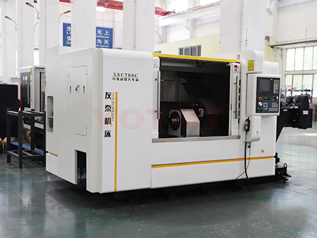 XSC700C中驱动双头数控车床