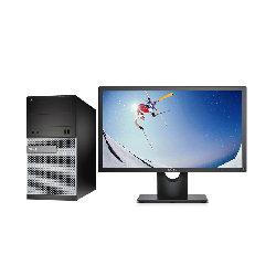 戴尔OptiPlex 3010SFF商用办公电脑 （ I5-3470 处理器/ 8GB 内存/ 256GB固态硬盘/ 核显/  21.5英寸显示器）