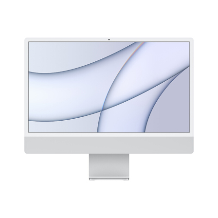 苹果一体机（Apple M1 8核图形处理器/8G/512G SSD/核显/4.5K/24/MacOS/银色）