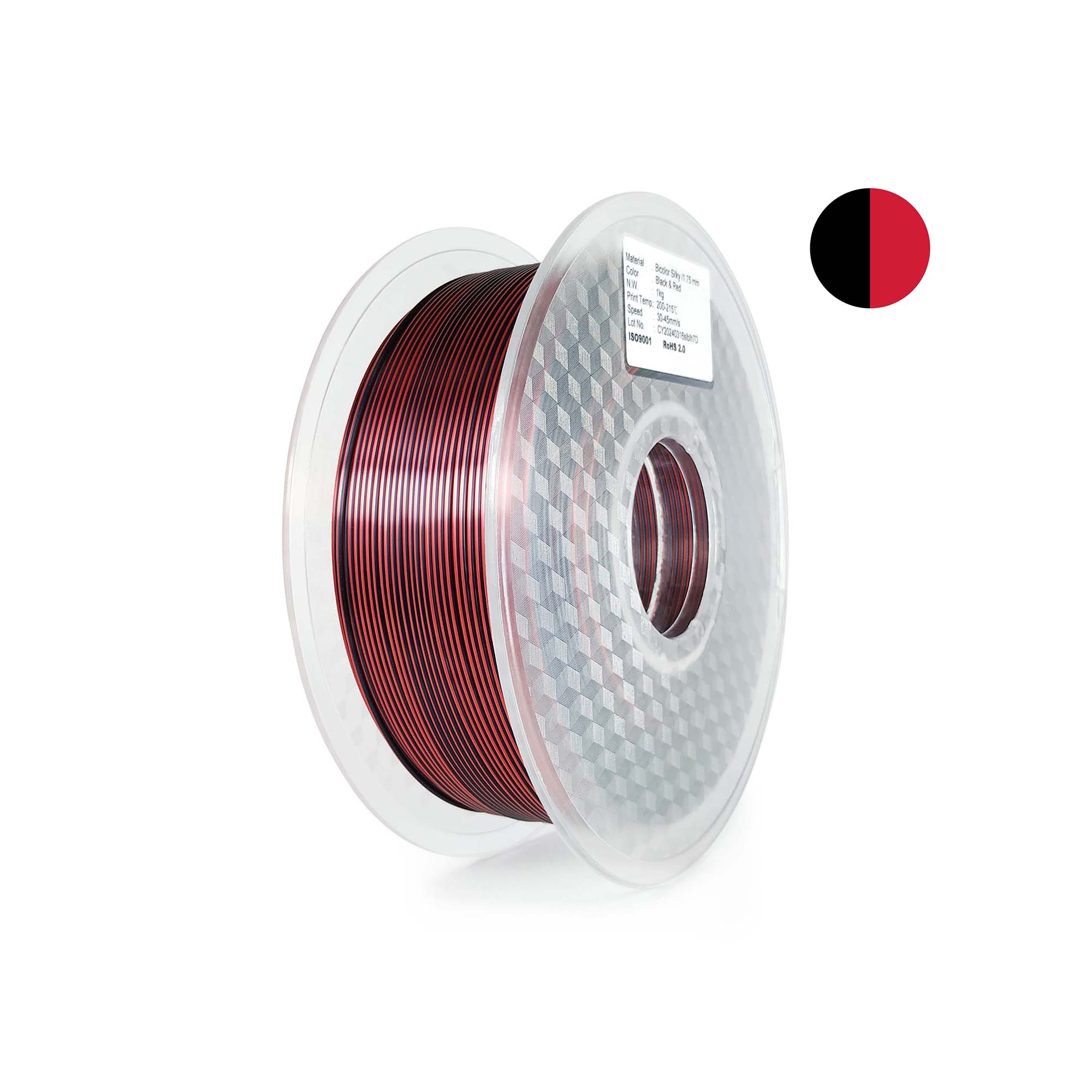 Bicolor Silky（Black+Red）