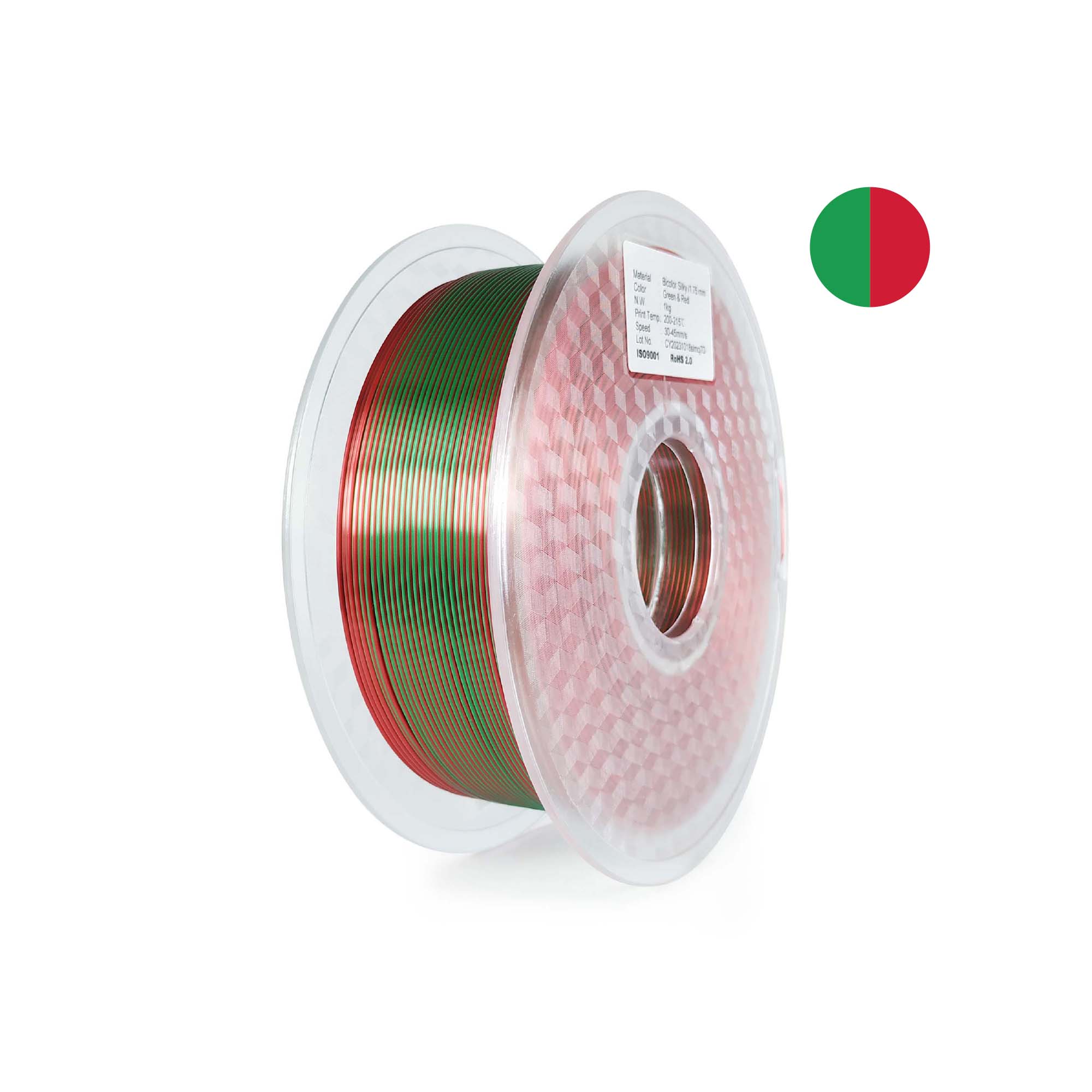 Bicolor Silky（Green+Red）