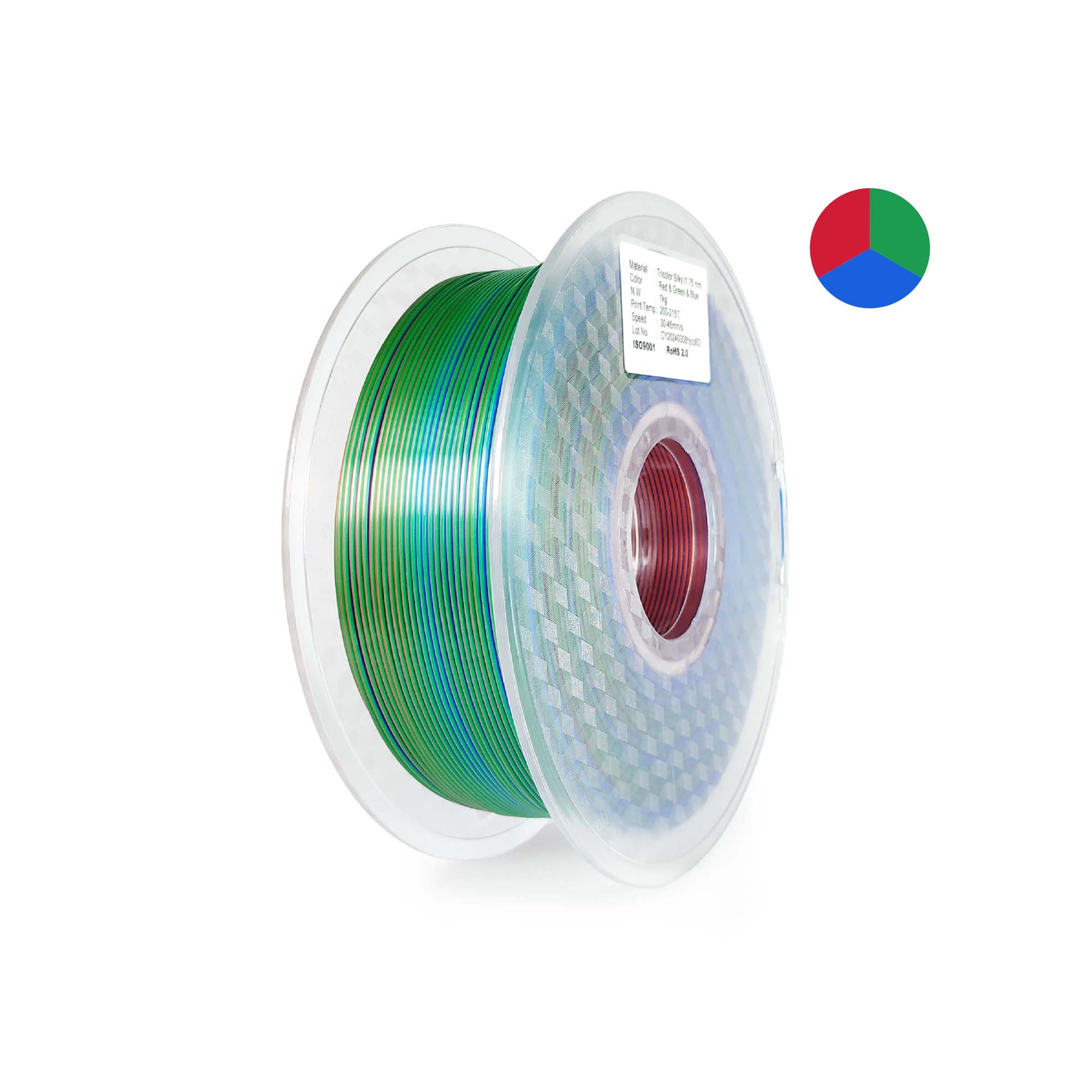 Tricolor Silky（Red+Green+Blue）