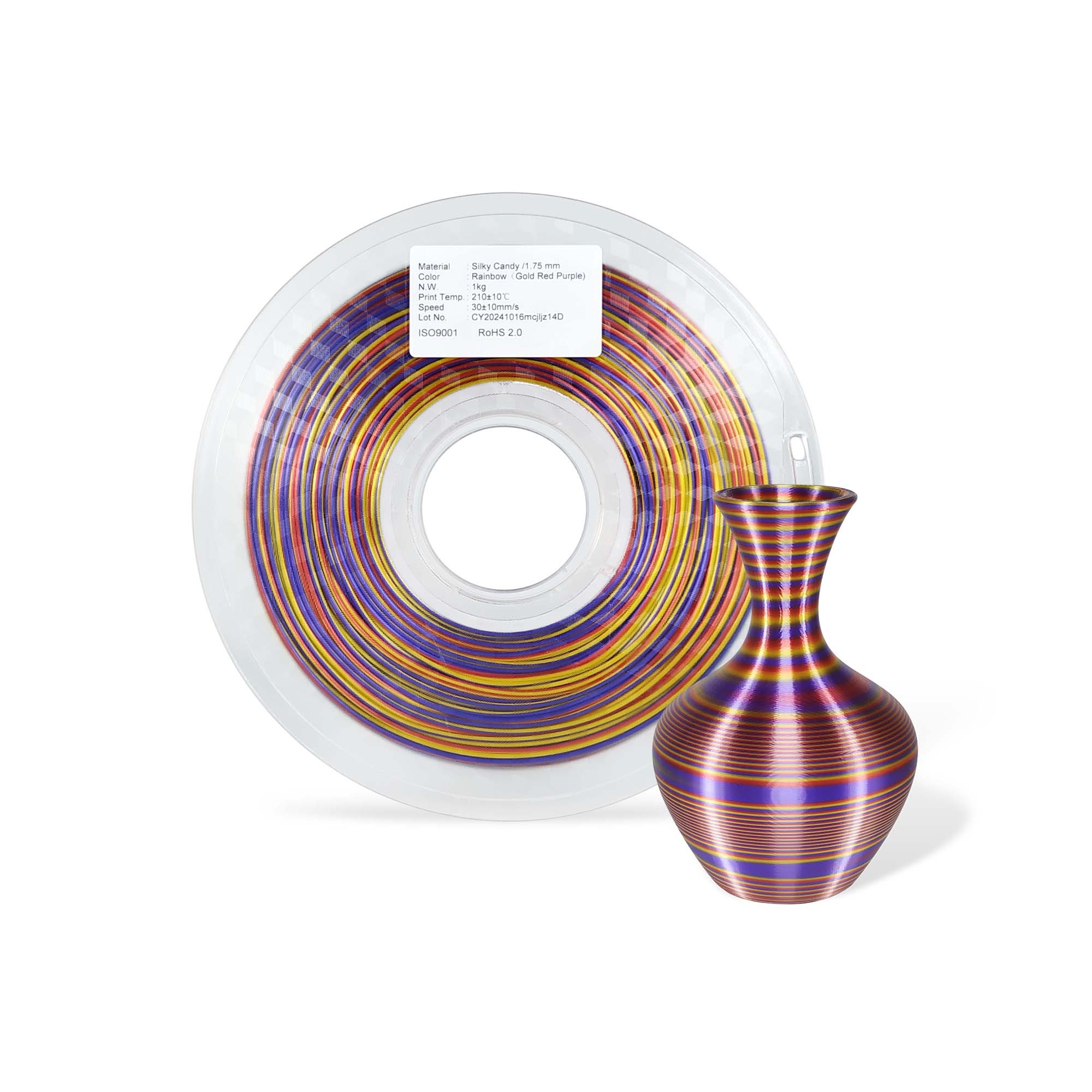 Silky Candy（Gold+Red+Purple）