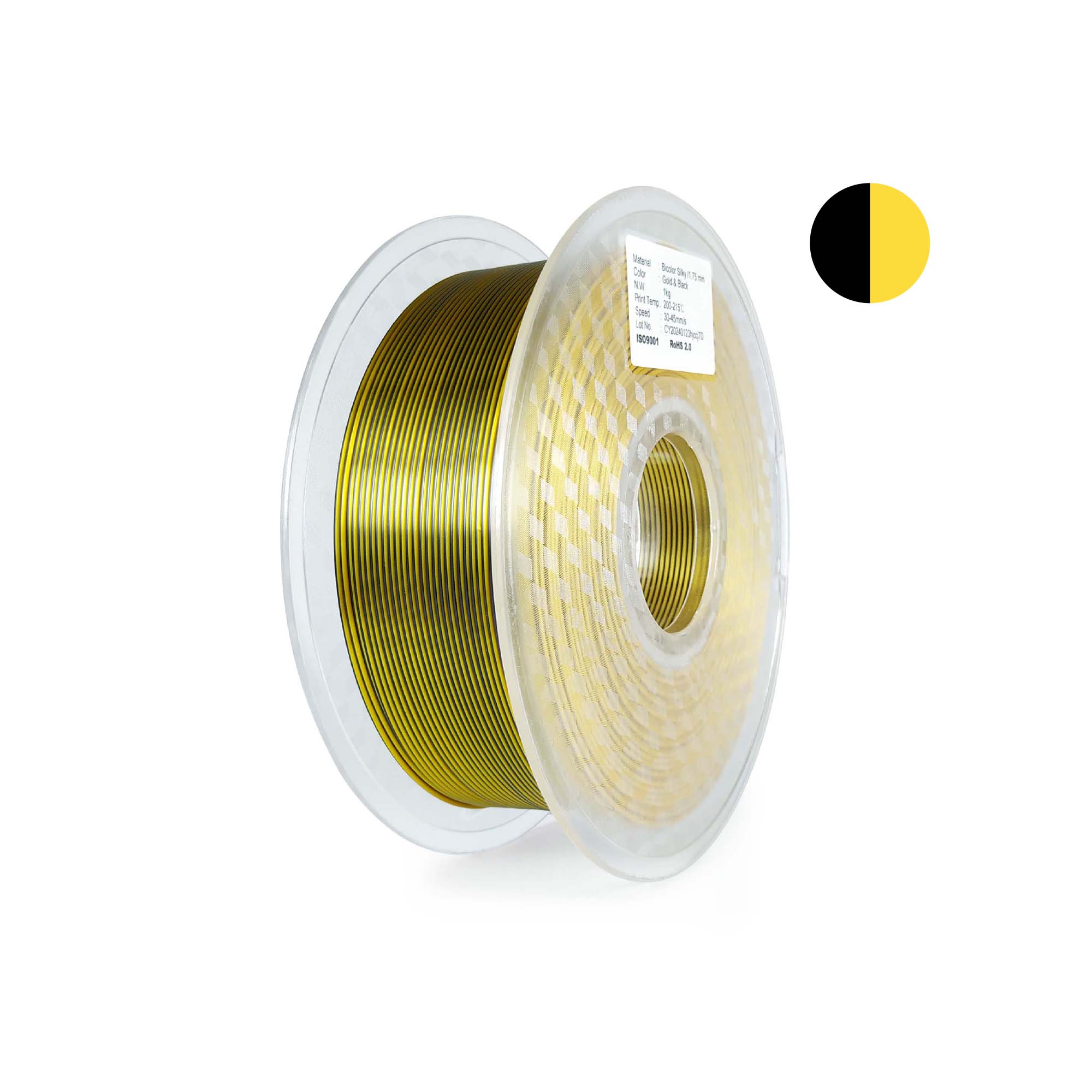 Bicolor Silky（Gold+Black）